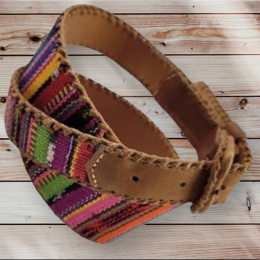 Land's End Navajo Belt Aztec Hippie Size 34
